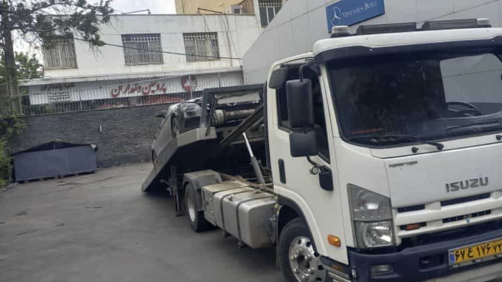 خدمات جرثقیل و حمل خودرو جاده هراز قائم سریع و مطمئن